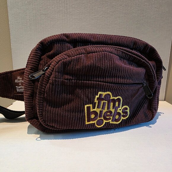 Tim Biebs Fanny Pack Hip Belt Bag Tim Hortons x Justin Bieber - Picture 1 of 3